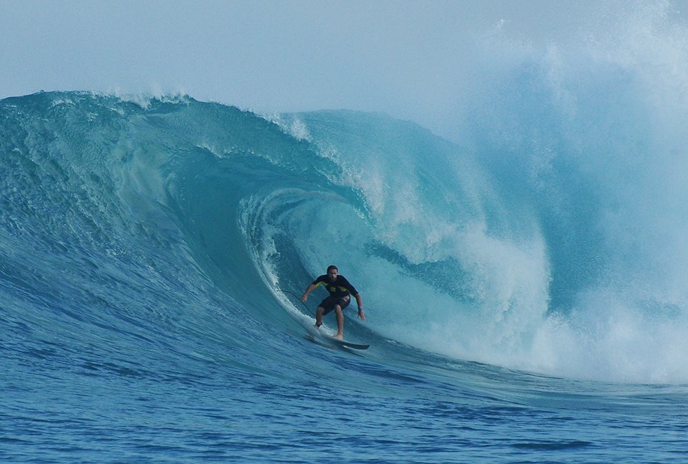 Wasabi's bruised ribs. - WavePark Mentawai Surf Resort