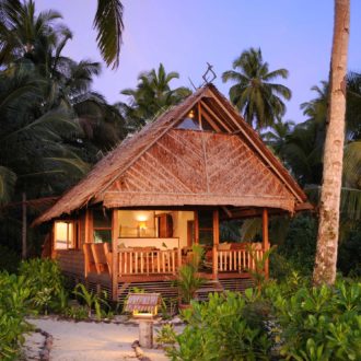 Beach Bungalows and Restaurant - WavePark Mentawai Surf Resort